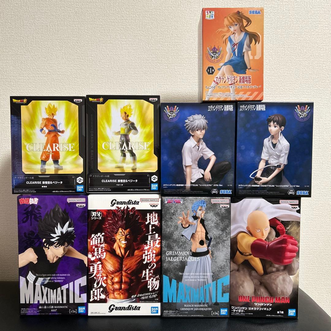 プライズフィギュア９点まとめ売り