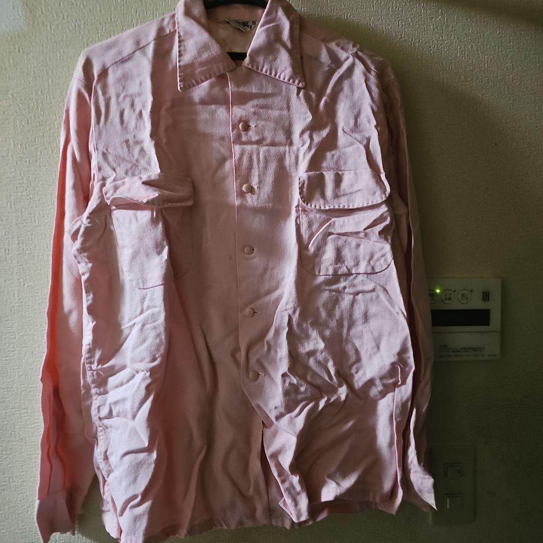 50s ピンクシャツ DELMAR