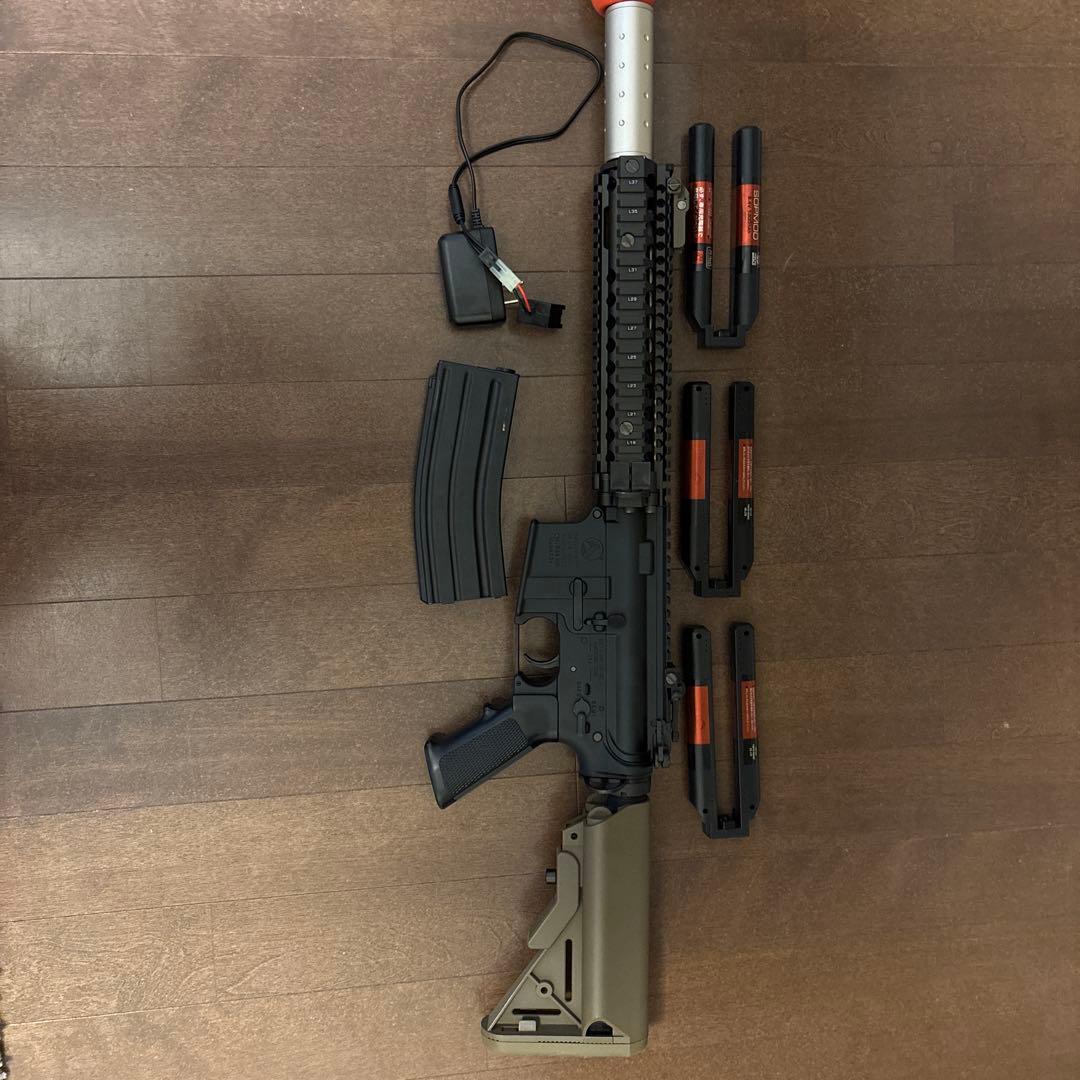 東京マルイ 次世代 MK18 MOD1 本体＋純正バッテリー3本＋充電器付き