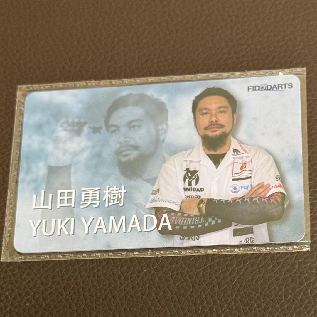 山田勇樹 FIDOカード 台湾限定 新品未登録 アクセサリ > ダーツライブカード > DARTSLIVE PLAYER GOODS第五弾