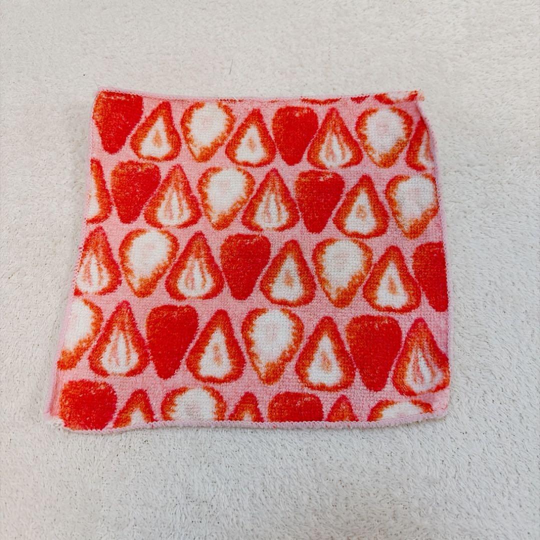 ミニ ハンドタオル 5点セット まとめ売り いちご ミニタオル ハンカチ