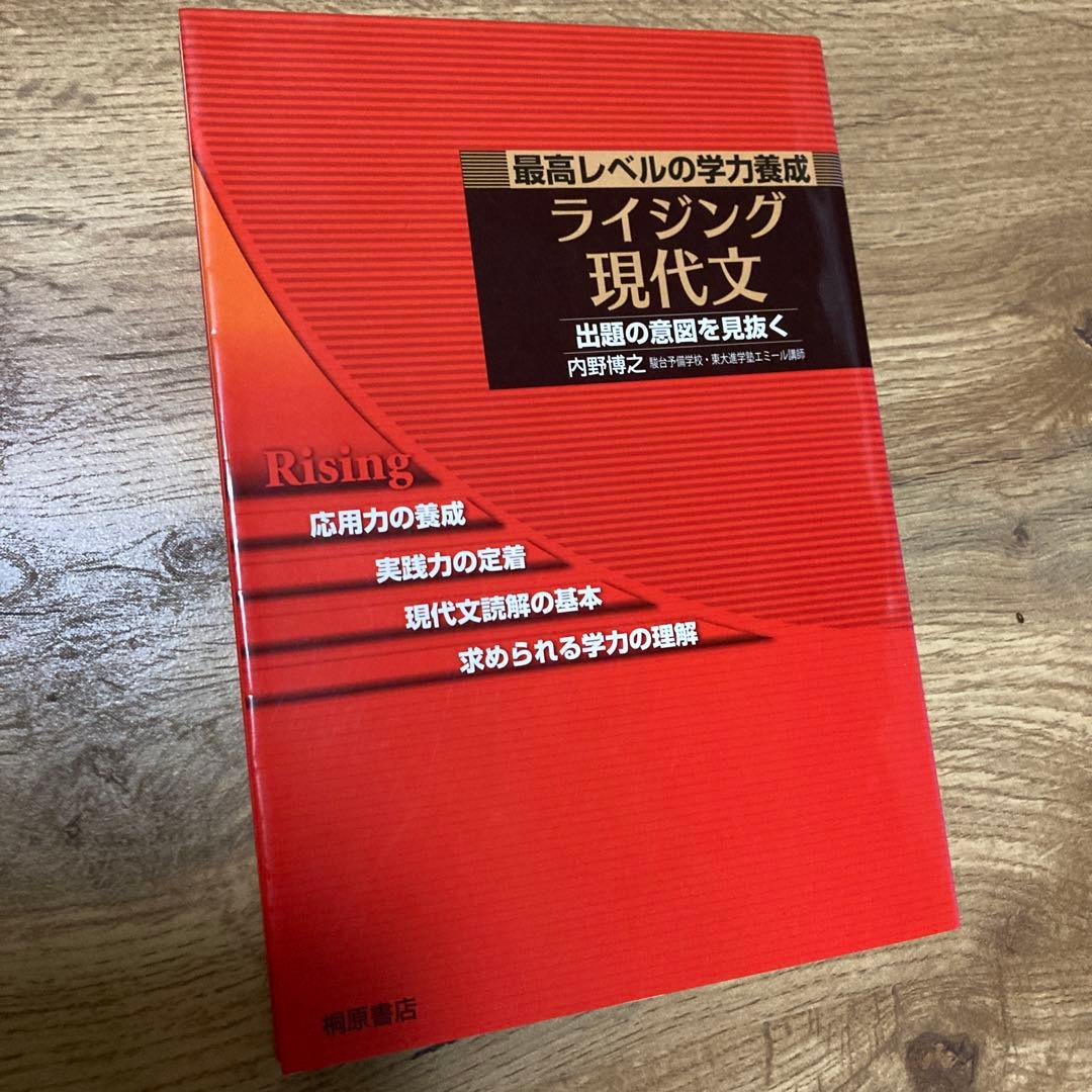 【最終価格】ライジング現代文　内野博之
