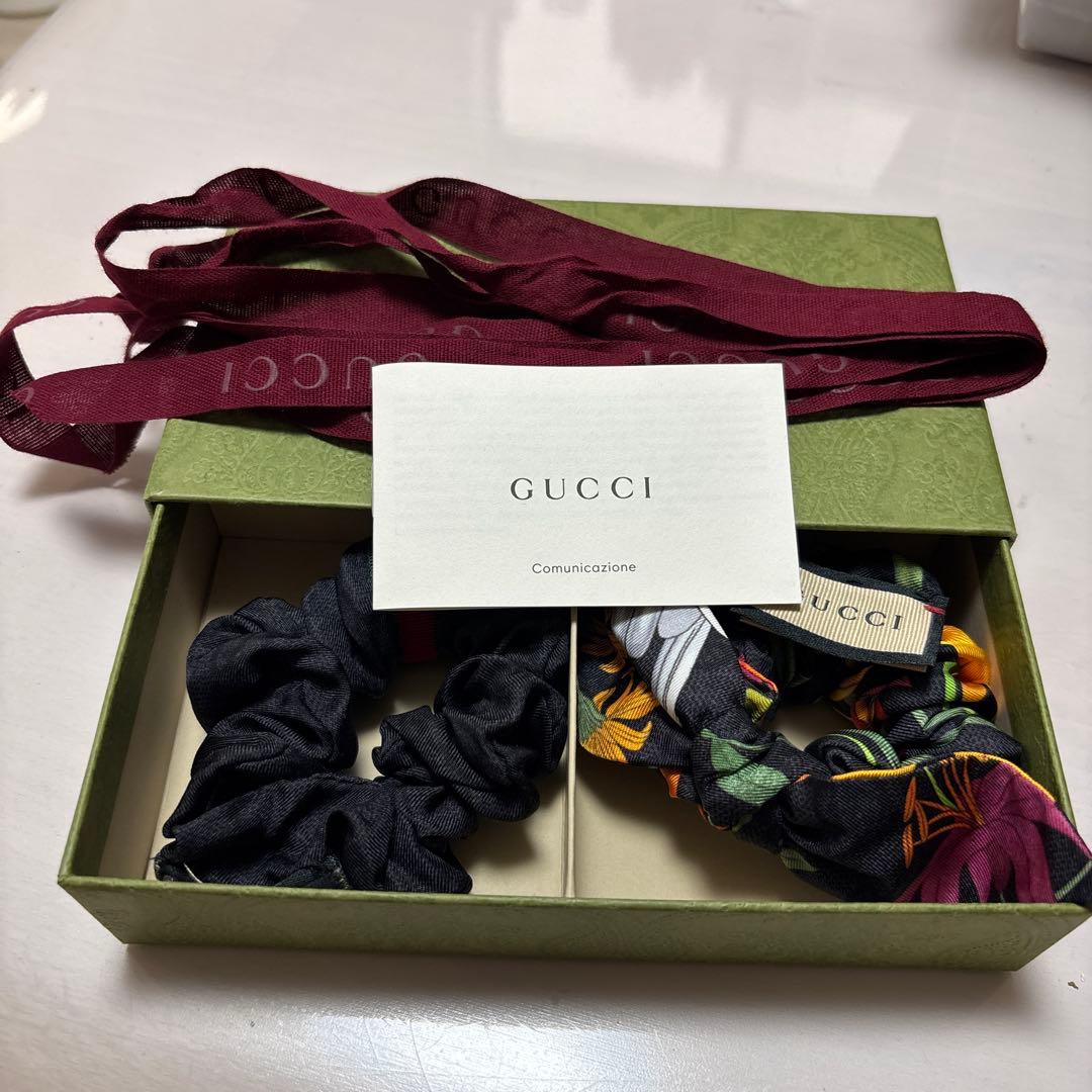 GUCCI ヘアゴム2個とヘアリボンセット