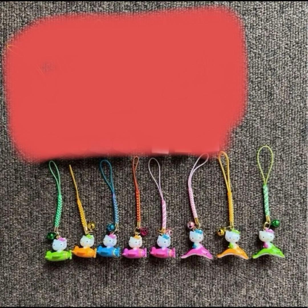 アミューズメント限定！キティストラップ、根付け8点セット！＋おまけ付き！