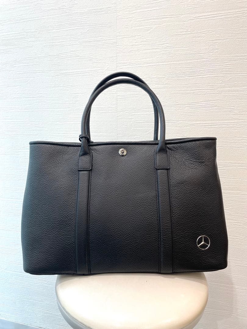 BARNEYS NEWYORKバーニーズニューヨークメルセデスベンツトートバッグ 新品未使用】バーニーズニューヨーク メルセデスベンツ レザートート