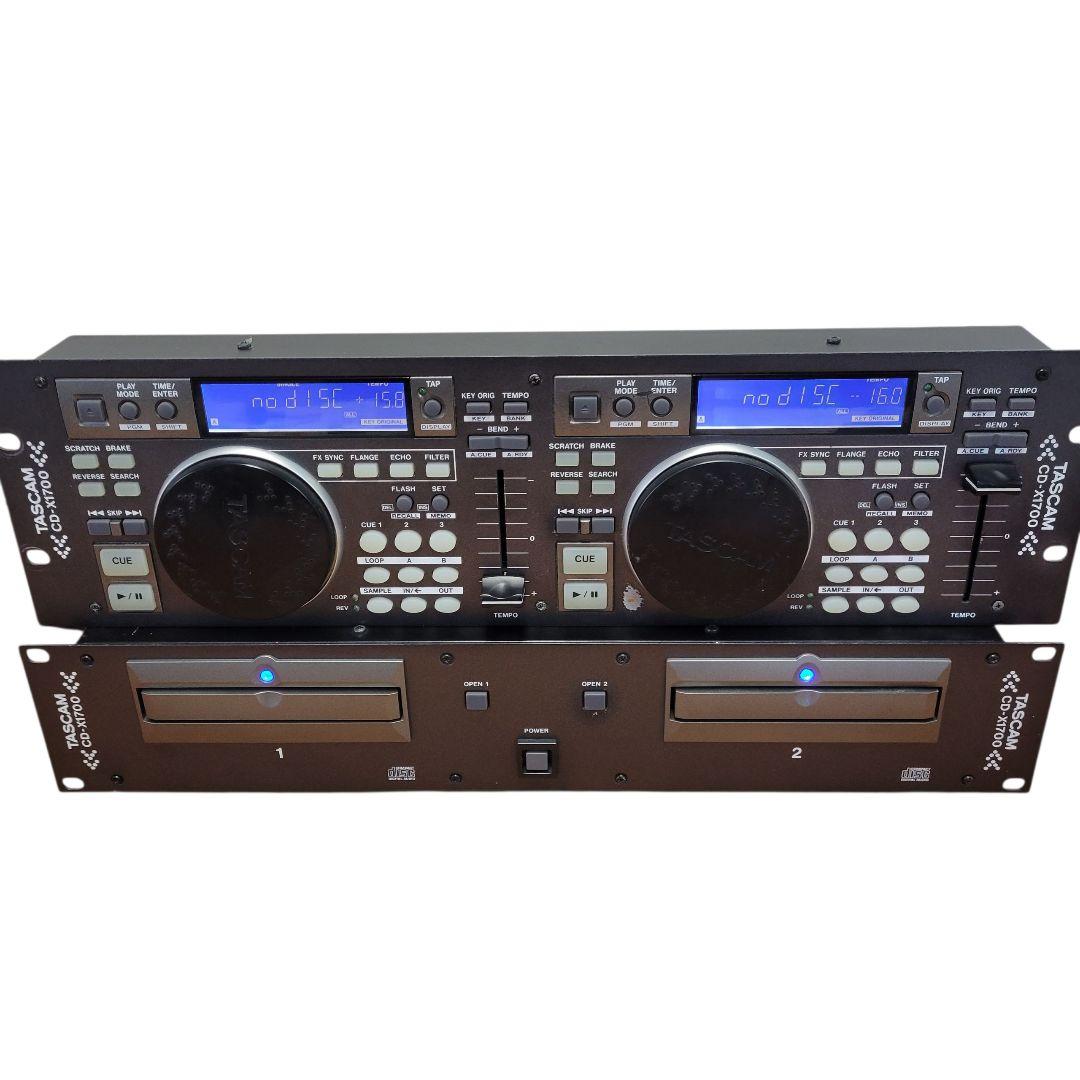 希少】TASCAM デュアルCDプレーヤー DJ CD-X1700 - メルカリ