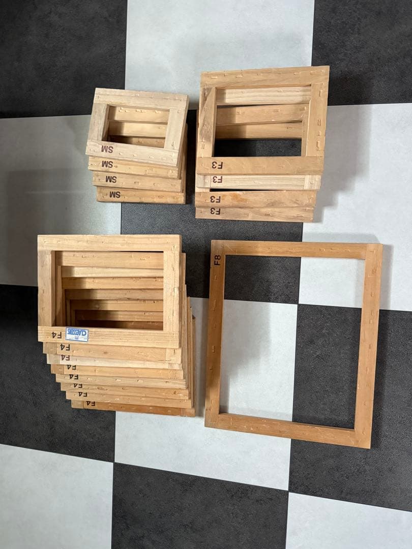 油彩キャンバス木枠