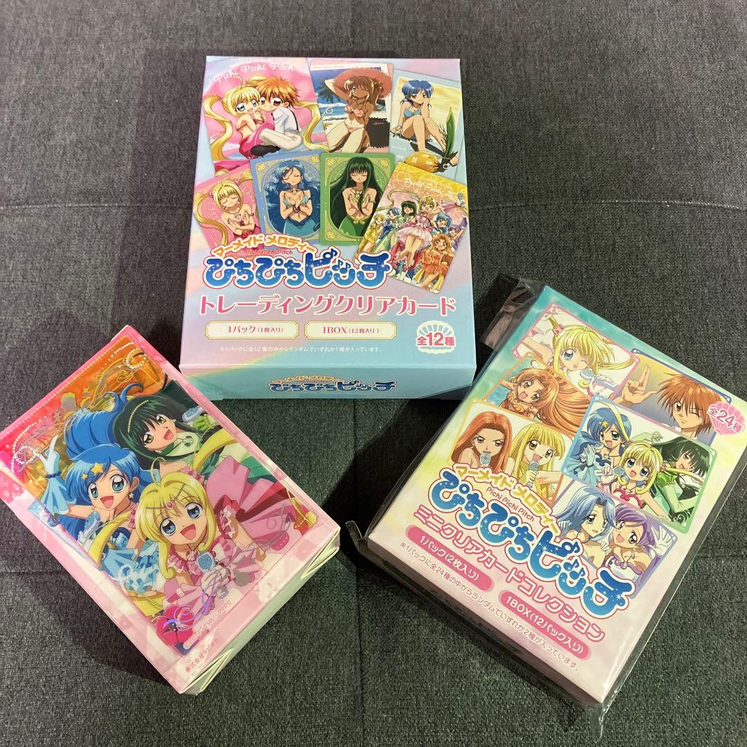 ぴちぴちピッチ　クリアカードコレクション　3種コンプリートセット ぴちぴちピッチ クリアカードコレクション | TAPIOCA online shop