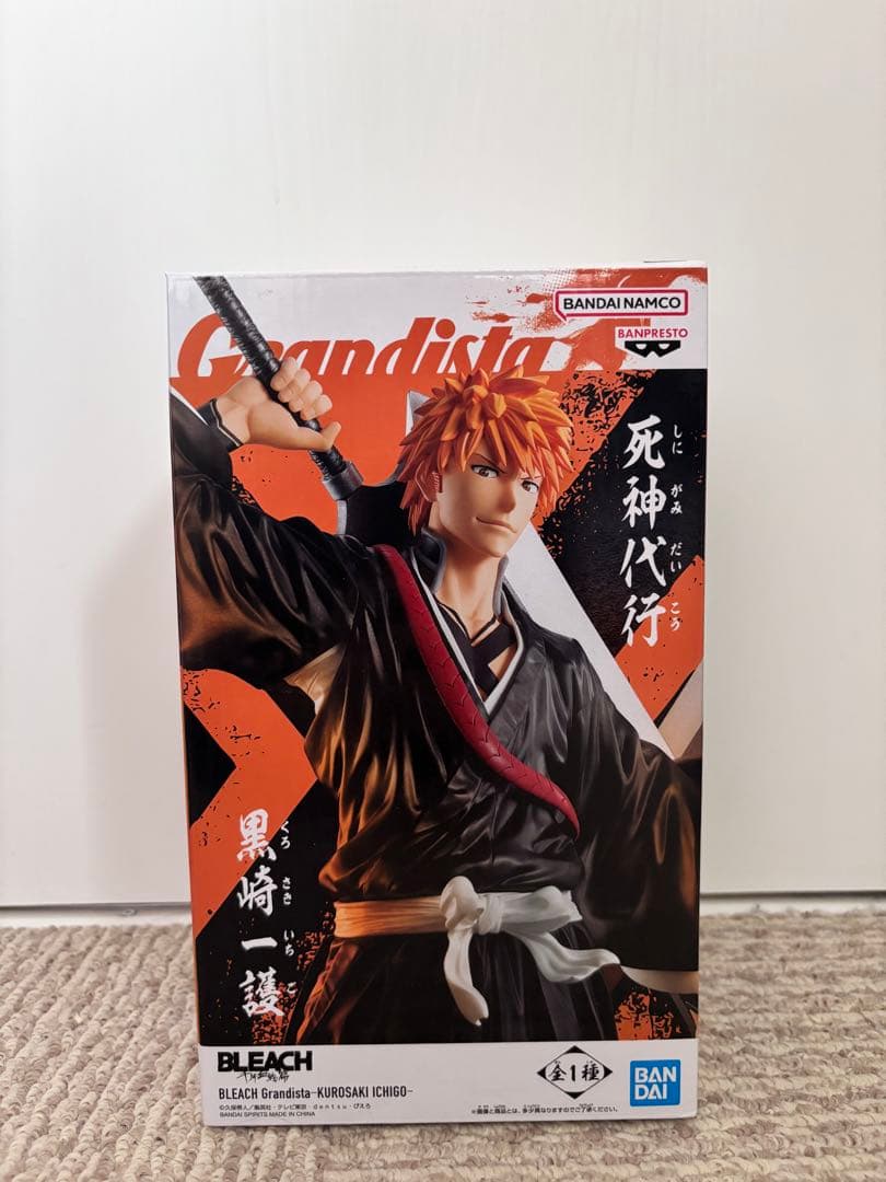 BLEACH Grandista 黒崎一護 フィギュア - メルカリ