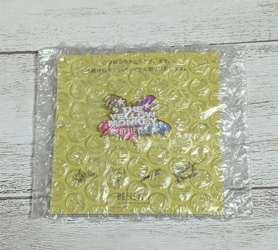 THE YELLOW MONKEY FC「BELIEVER.」継続特典ピンバッジ - メルカリ