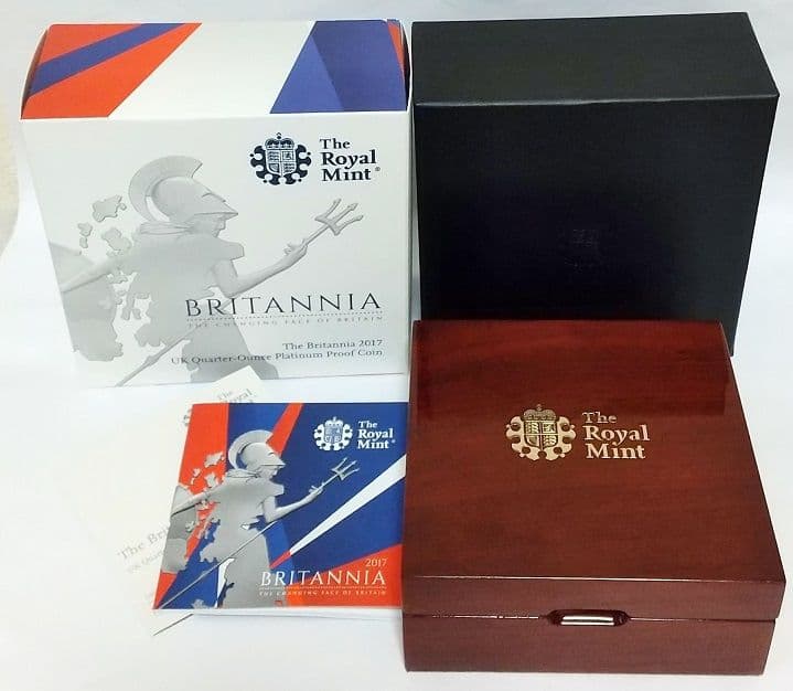 2017年 イギリス ブリタニア 1/4オンス プラチナ貨 NGC PF70UC - メルカリ