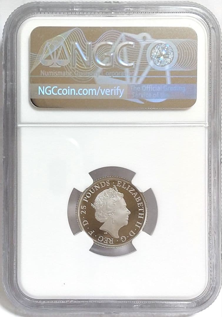 2017年 イギリス ブリタニア 1/4オンス プラチナ貨 NGC PF70UC - メルカリ