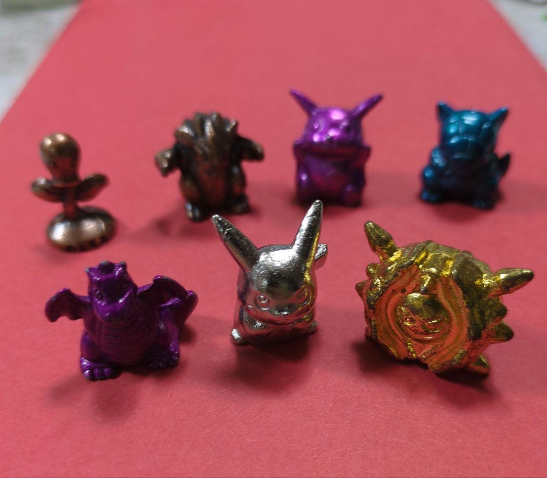 ポケモン メタルコレクション 7個セット 金属製 フィギュア