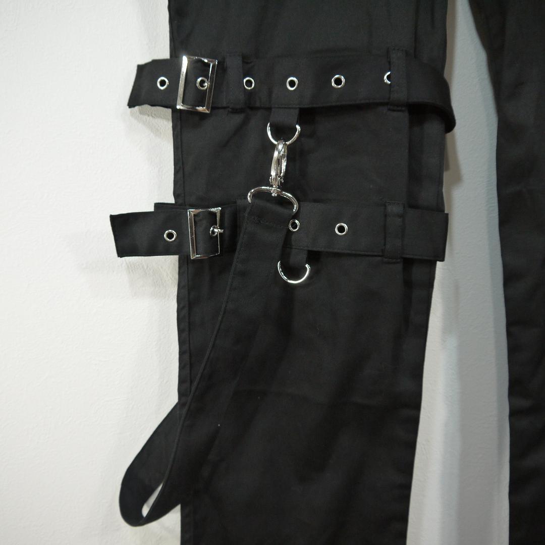 y2k パンク ボンテージ 黒 S BODY LINE ロック グランジ パンク - メルカリ