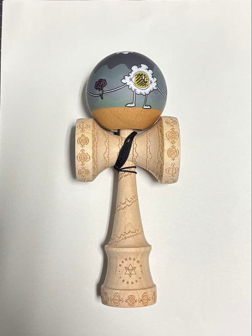 大幅値引き【新品未使用】　けん玉　Scarce × Kendama Israel Amazon | けん玉 KENDAMA USA Kaizen Kendama ジェット シェイプ