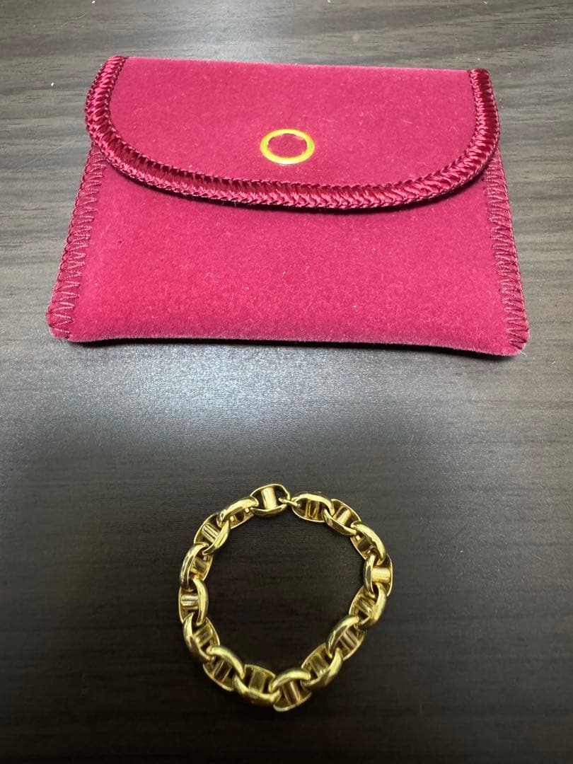 ス*ー様 K18指輪ゴールドチェーン