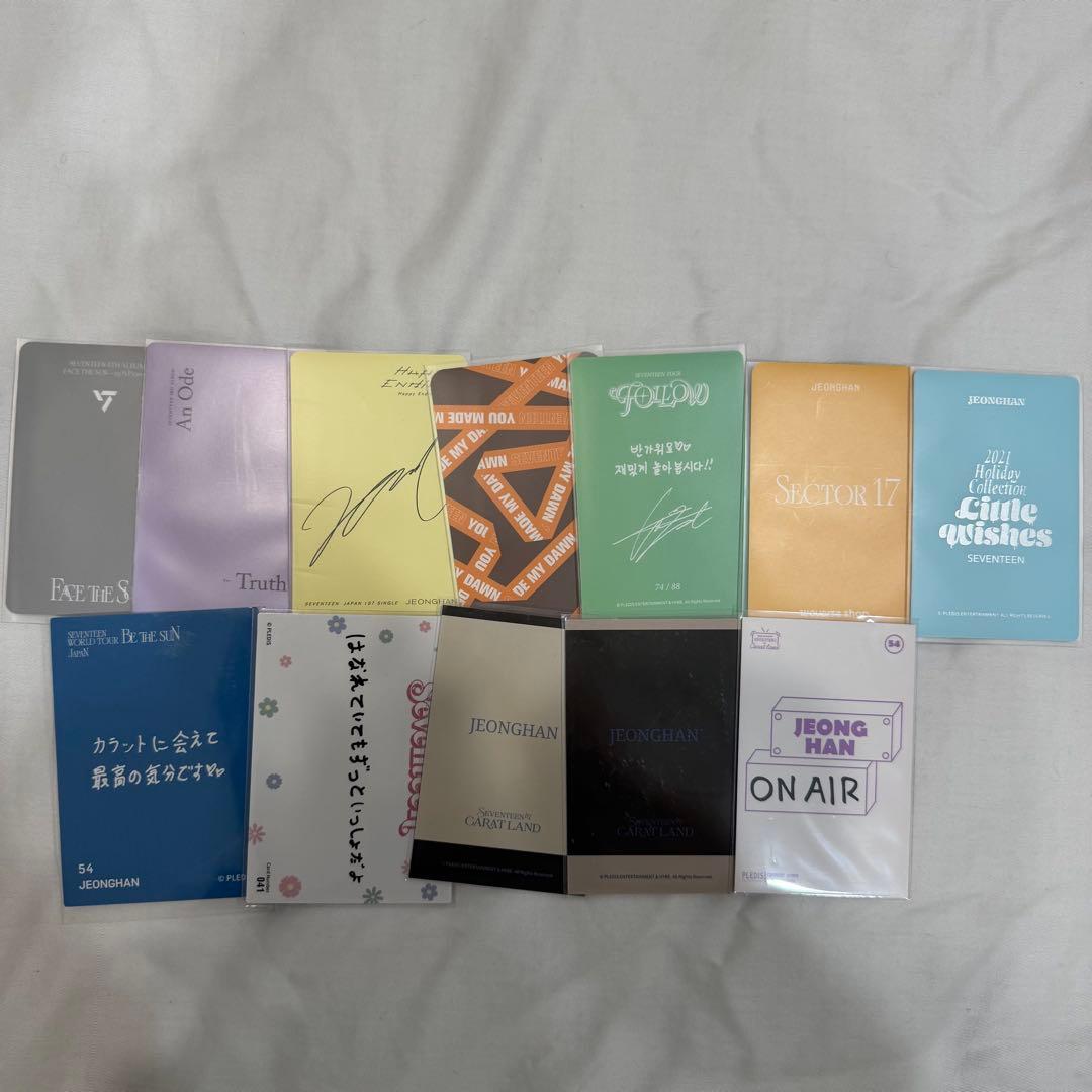 ジョンハン JEONGHAN トレカ まとめ売り セット - メルカリ