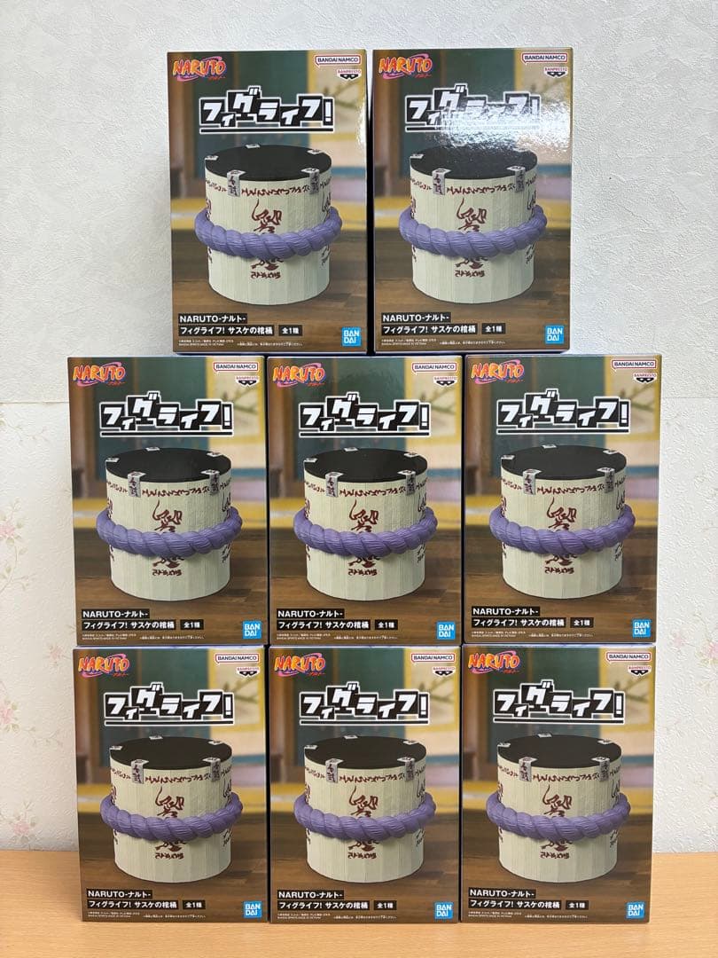 NARUTO-ナルト- フィグライフ！サスケの棺桶 8個セット