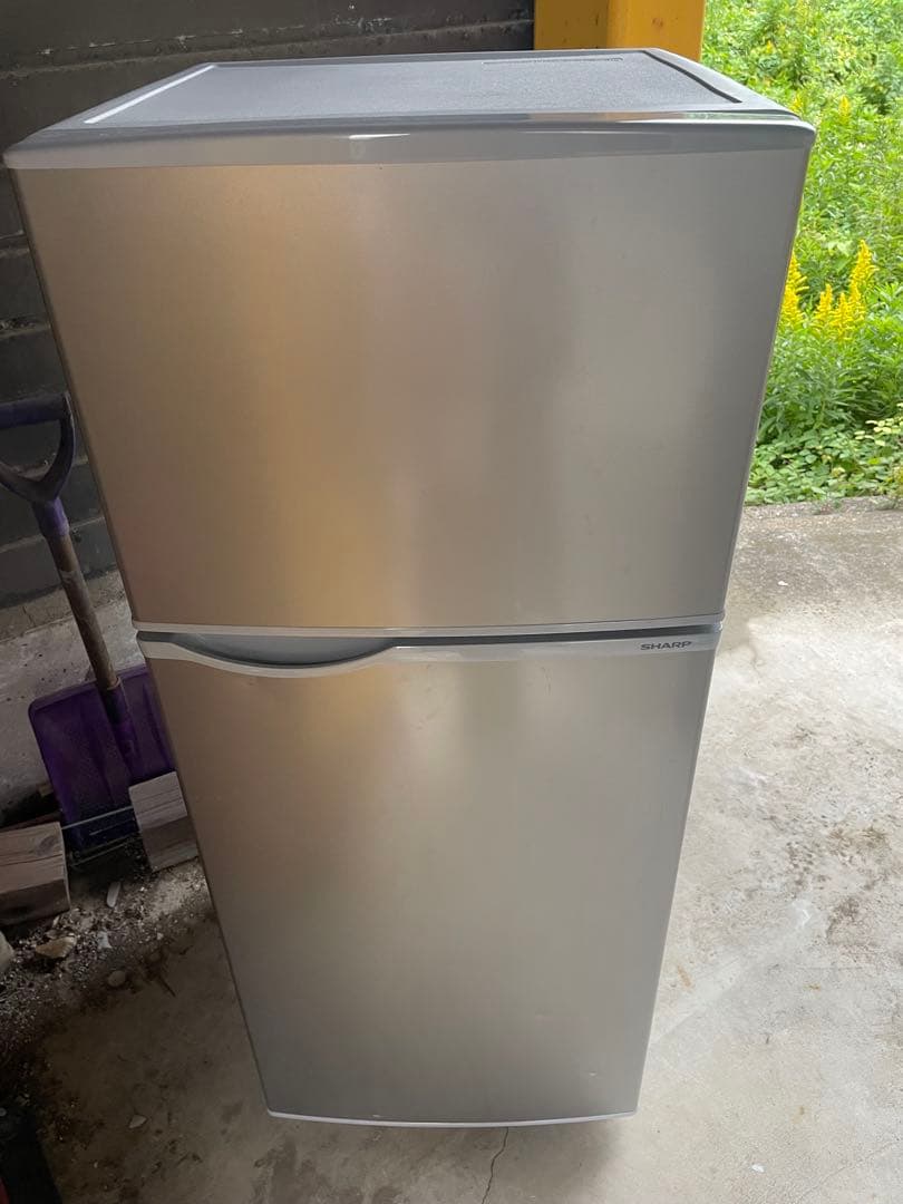 【動作確認済】SHARP SJ-H13E-S 冷蔵庫 128L SHARP（シャープ） 冷蔵庫 一人暮らし 128L 2ドア 右開き SJ-H13E-S