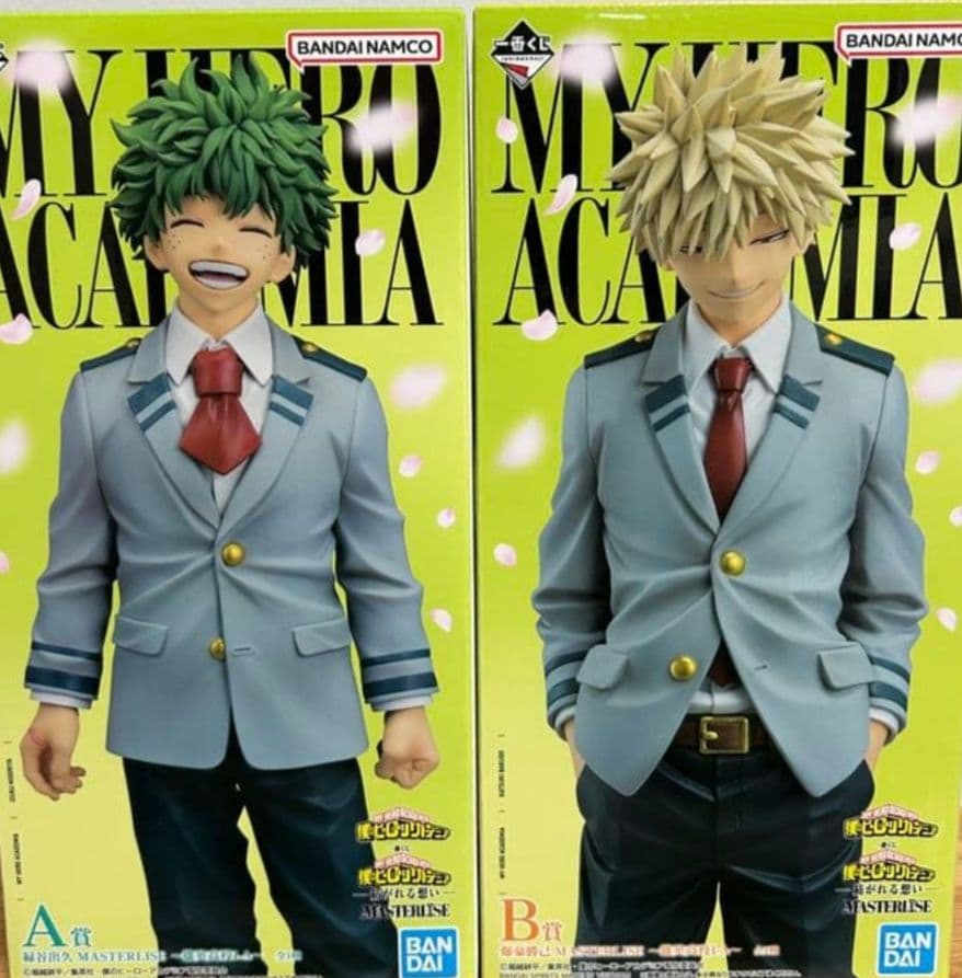 最安値　ヒロアカ　一番くじ　紡がれる想い　A賞　B賞　セット