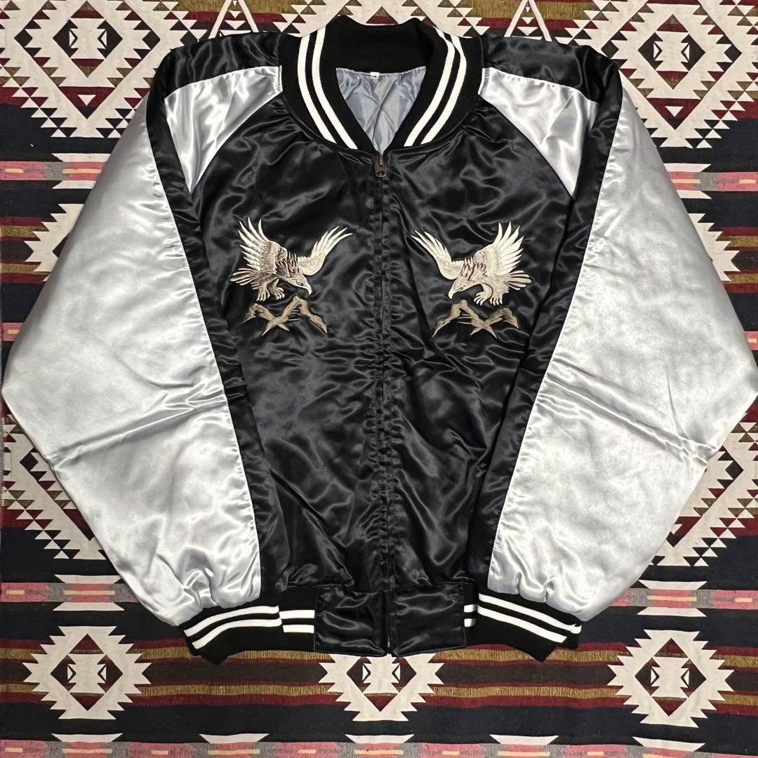 VINTAGE プリンス商会 スカジャン 55周年記念モデル 横須賀 刺繍 鷹