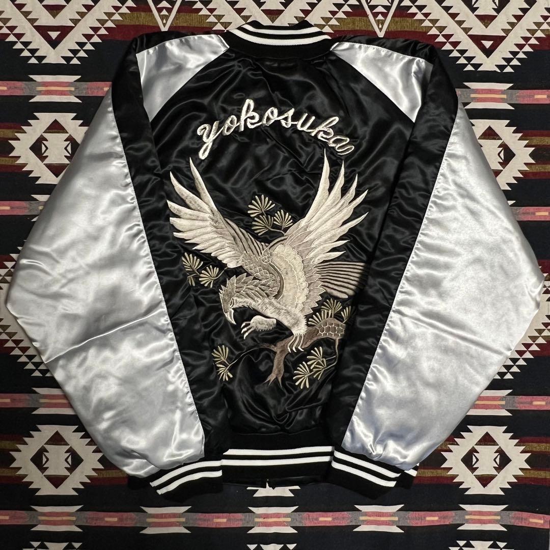 VINTAGE プリンス商会 スカジャン 55周年記念モデル 横須賀 刺繍 鷹