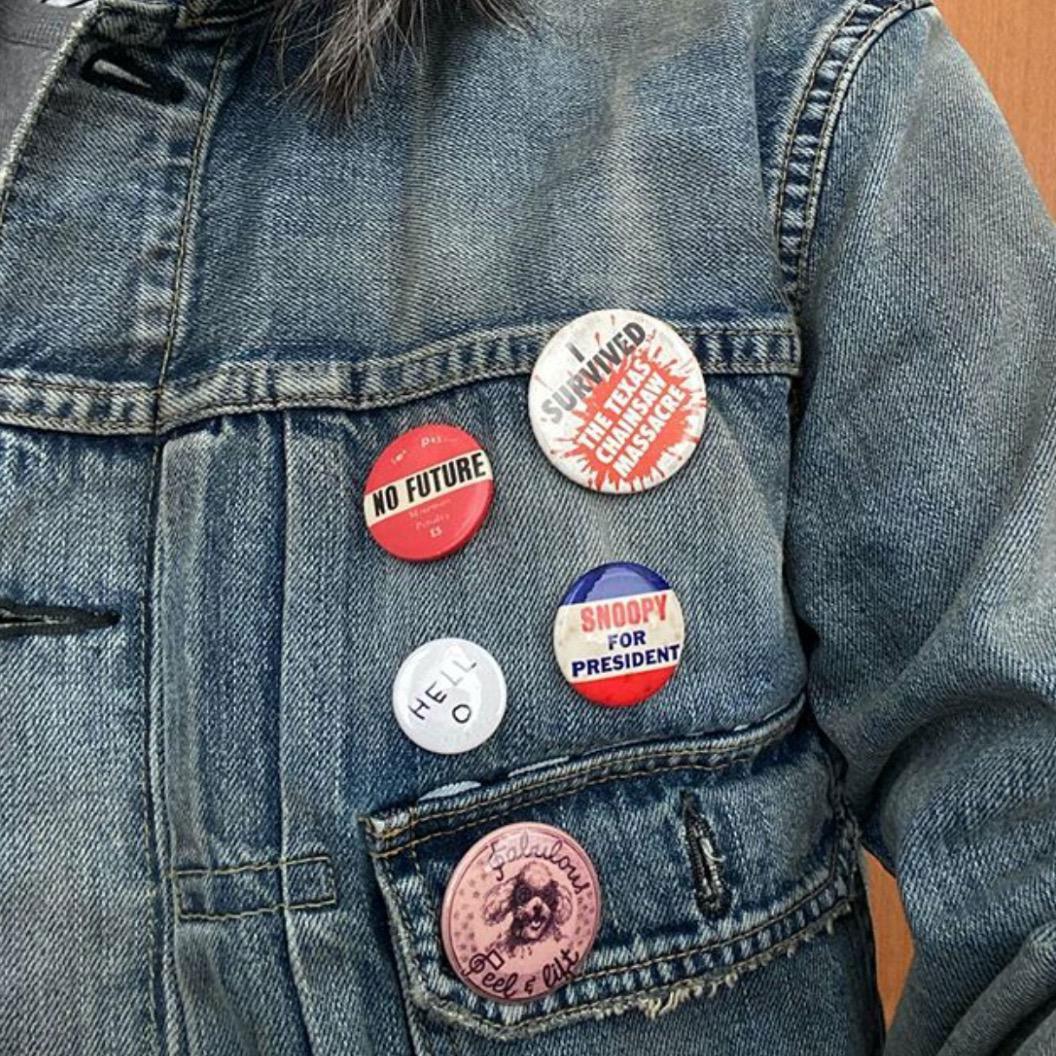 藤原ヒロシ愛用｜ヴィンテージ スヌーピー for President 缶バッジ 藤原ヒロシ愛用｜ヴィンテージ スヌーピー for President 缶バッジの