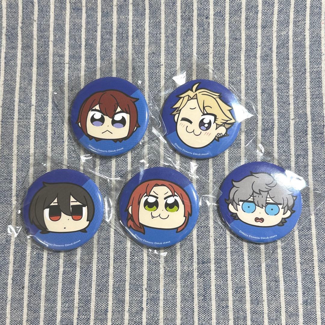 あんスタ ぶくぶ ぶくスタ 缶バッジ Knights 凛月 泉 レオ 嵐 司