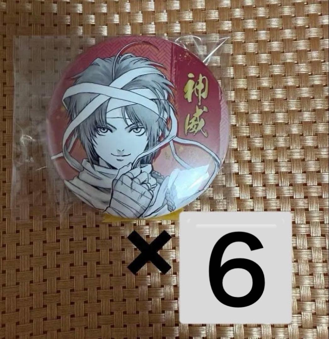 そ様　神威　コレクション缶バッジ 銀魂 刺繍缶バッジコレクション 新八 近藤 神威 月詠 吉原大炎上