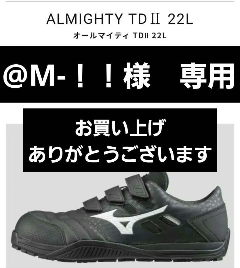 ミズノ　オールマイティ TD II 22L 【新品未使用】