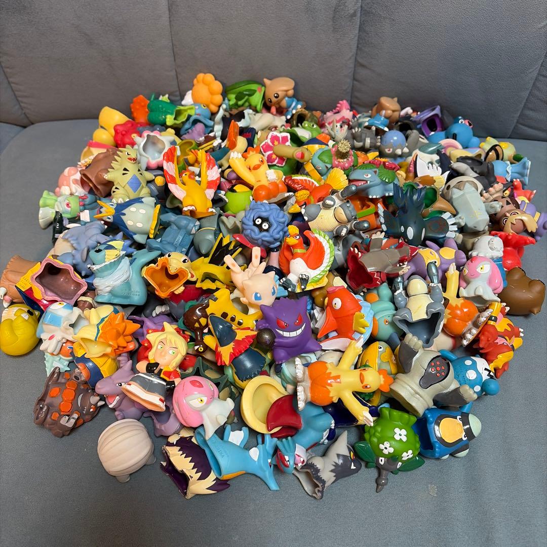 【大量213体】ポケモンキッズ フィギュア 指人形 まとめ売り 2000年初期