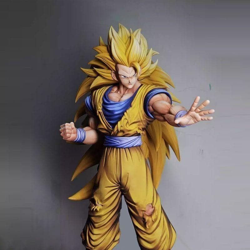 ドラゴンボール　孫悟空　スーパーサイヤ人3　フィギュア　塗装完成品