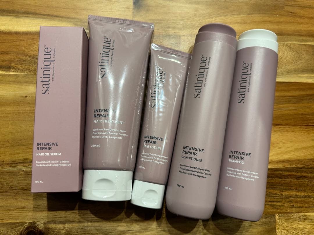 サテニーク インテンシブリペア5点セット！新品！ インテンシヴリペア トライアル｜ヘアケア｜ロクシタン公式通販