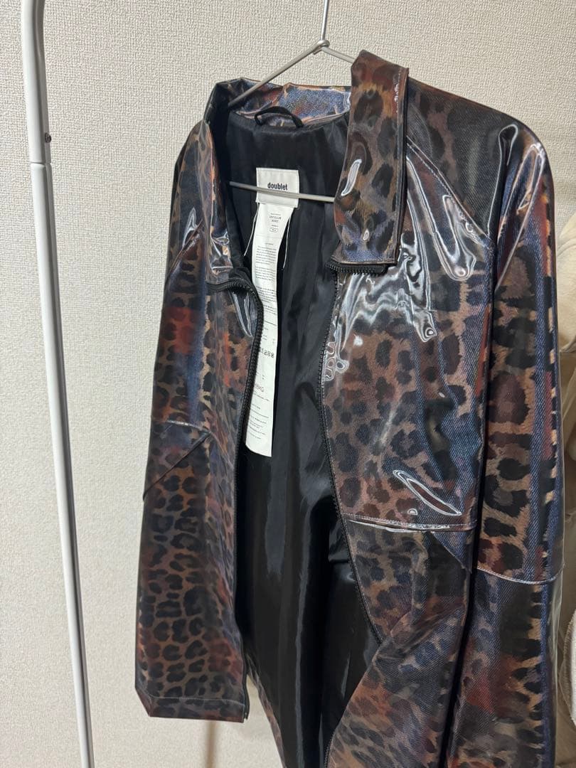 doublet ヒョウ柄 LENTICULAR JACKET