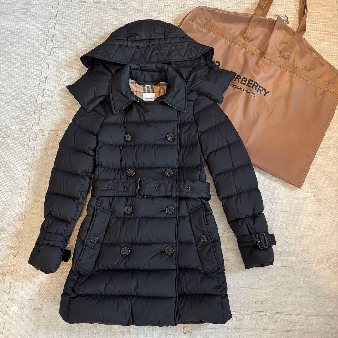 Burberry 美品！ 黒 ダウン