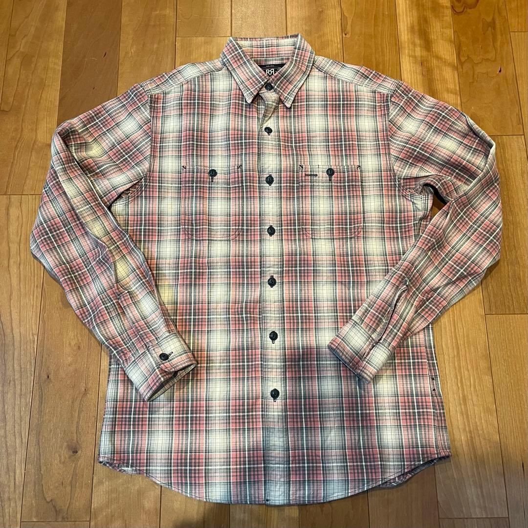 希少 美品 正規品 RRL 長袖シャツ サイズS ダブルアールエル ラルフ