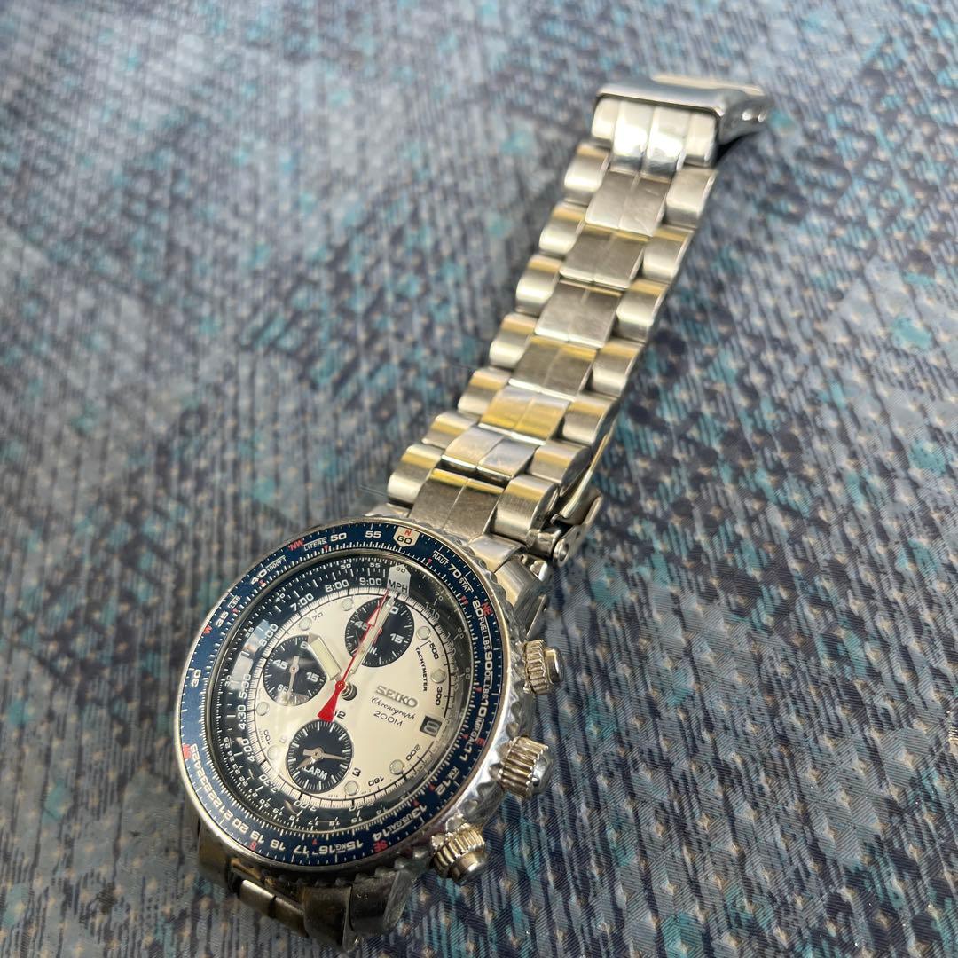 u*9様 SEIKO SSB177 クロノグラフ 時計