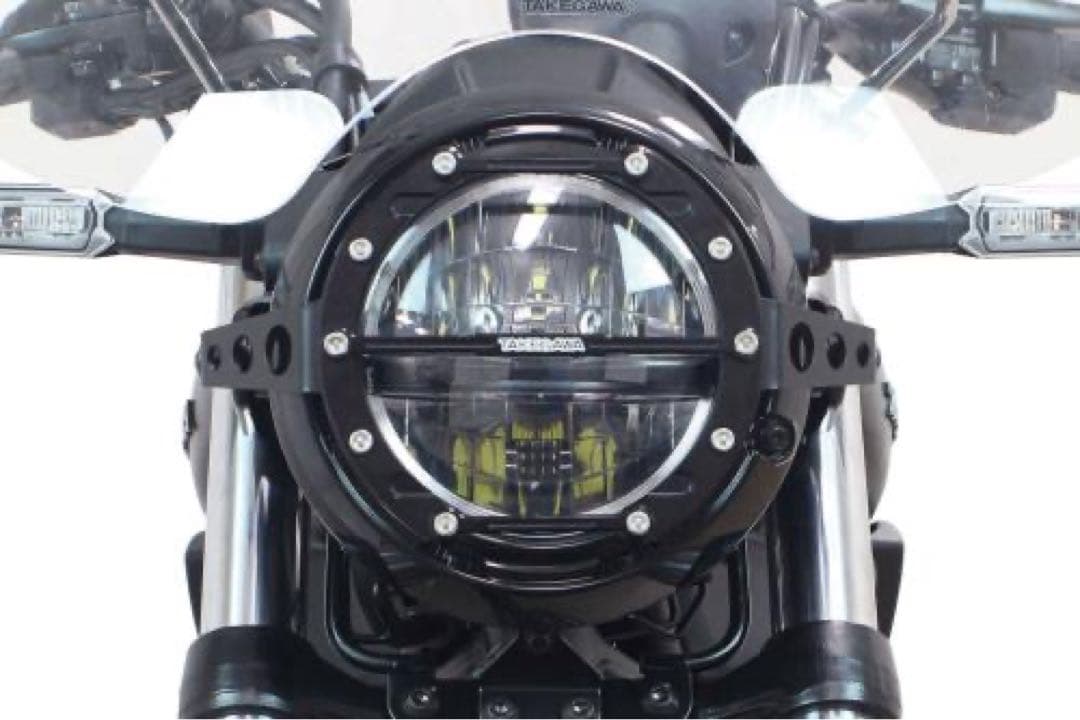 現行 エリミネーター スペシャルパーツ武川 ヘッドライトガード - メルカリ