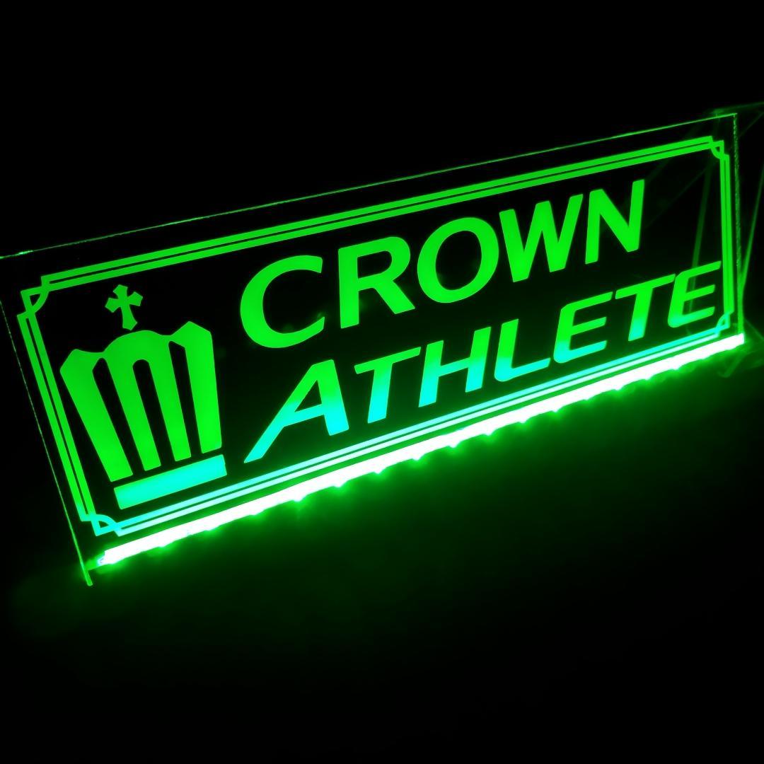 クラウンアスリート④ LEDアクリルプレート トヨタ 17 18 200 210