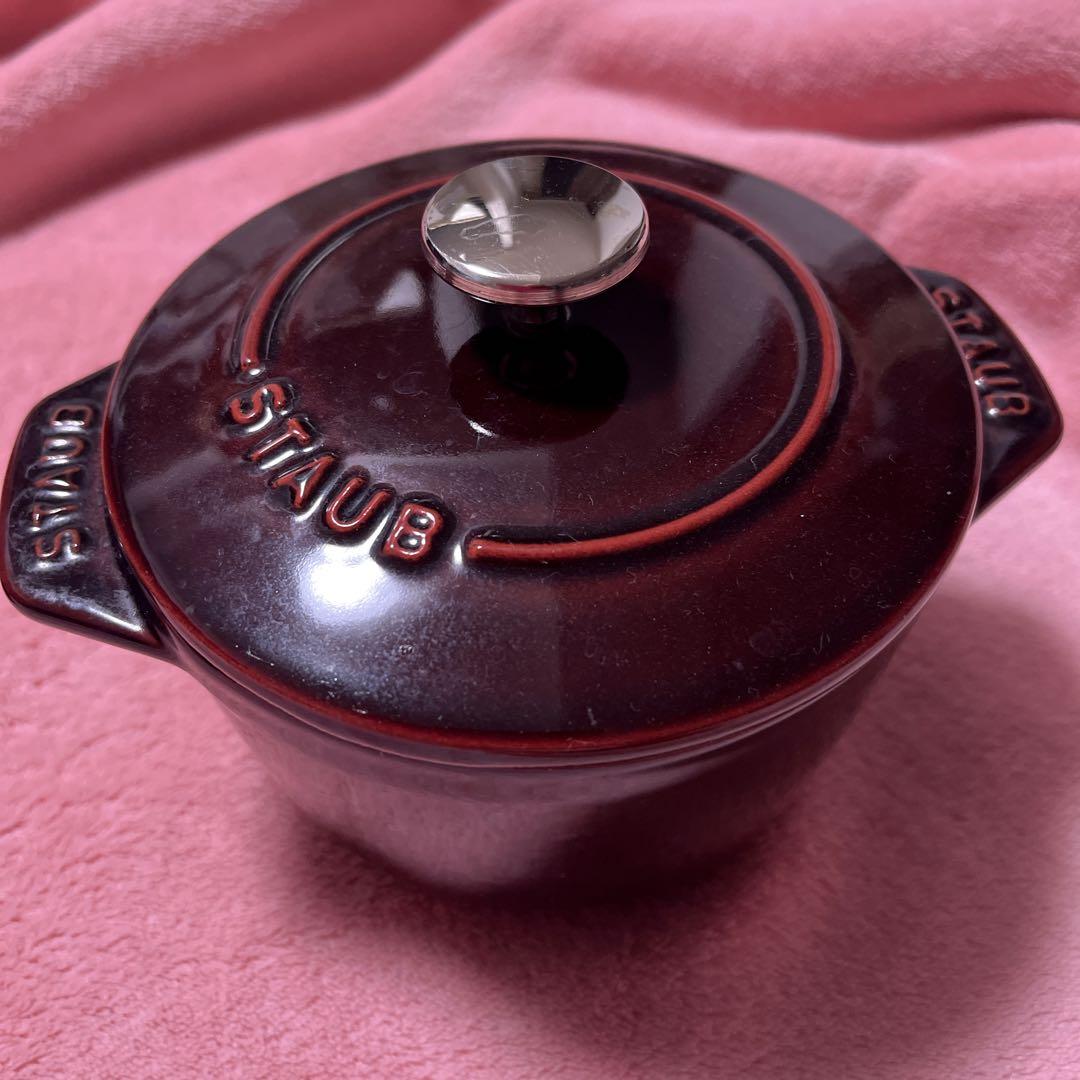 STAUB 鋳鉄製 両手鍋 12センチ　ココハン