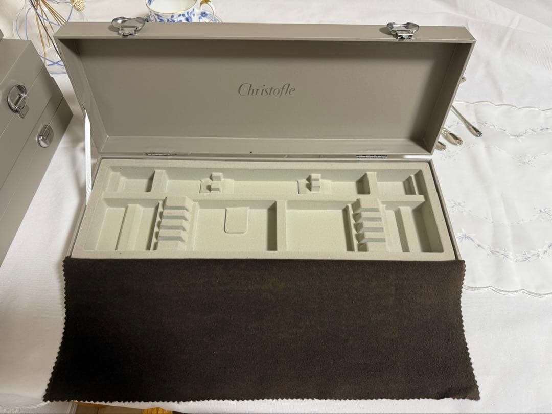 Christofle クリストフル　カトラリー収納ボックス