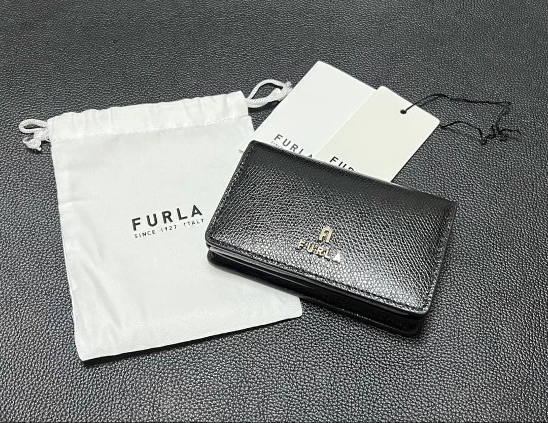 FURLA 名刺入れ フルラ FURLA カードケース 名刺入れ バビロン Sサイズ ブルー