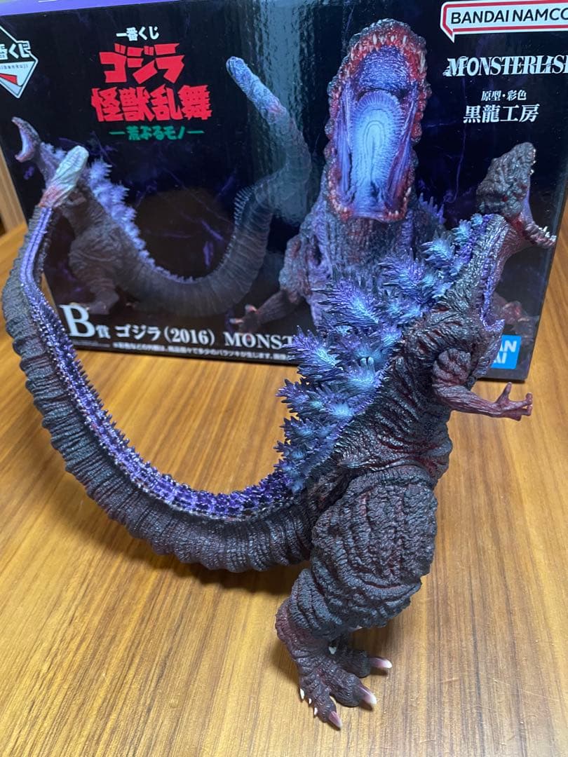 一番くじ B賞 ゴジラ2016 MONSTERLISE 開封品 - メルカリ