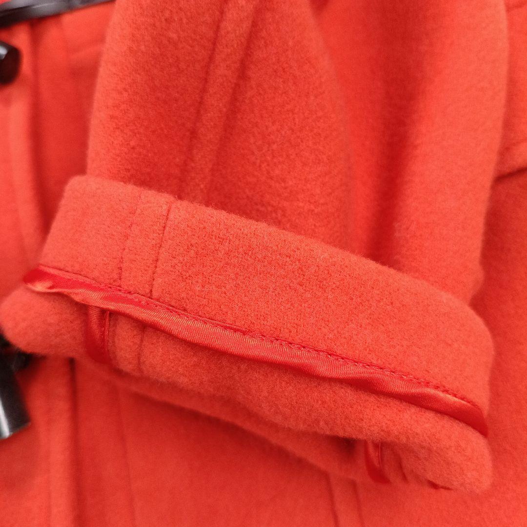 美品✨マッキントッシュロンドン ロング丈 ダッフルコート 希少オレンジ 38