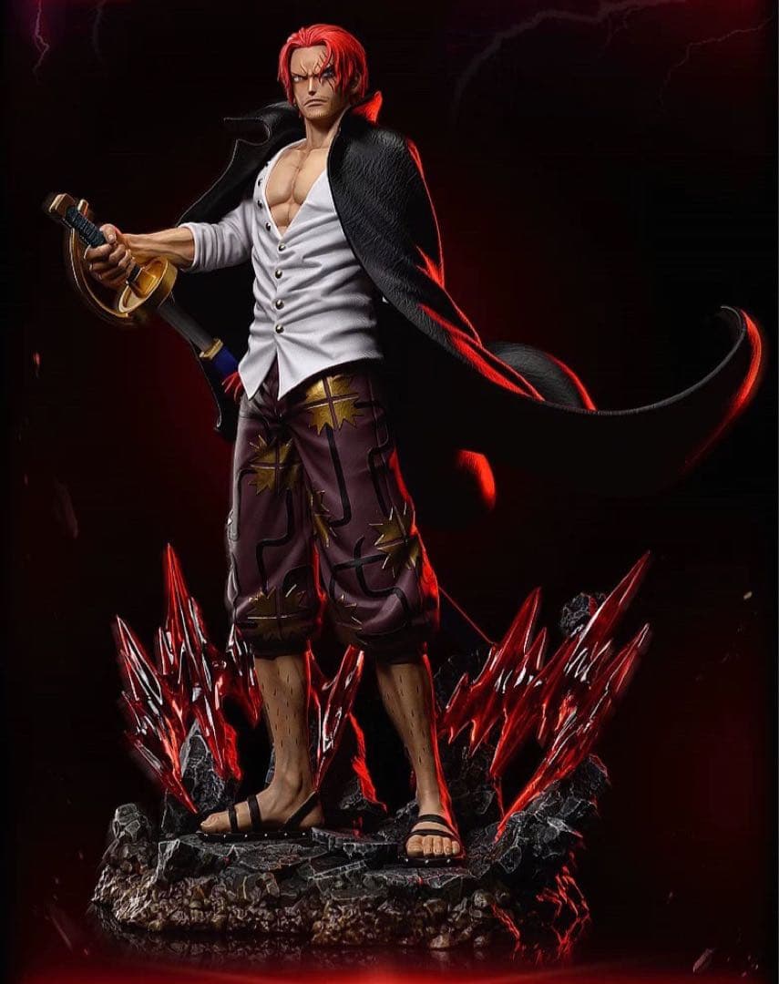 【新品】ワンピース シャンクス フィギュア 値下げなし ガレージキット