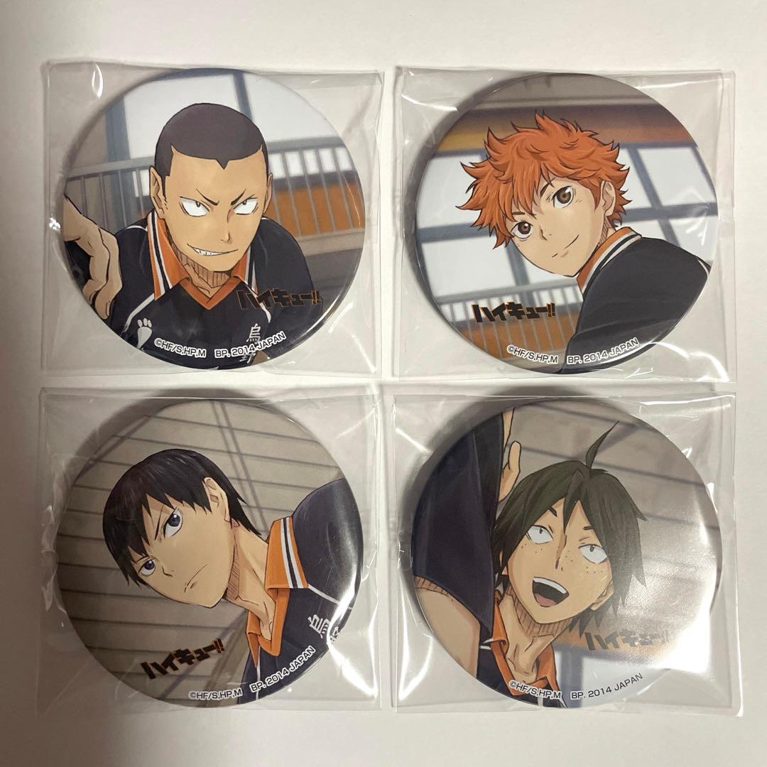 一番くじ ハイキュー!! ～ 烏野高校練習開始!! ～ D賞 缶バッジセット