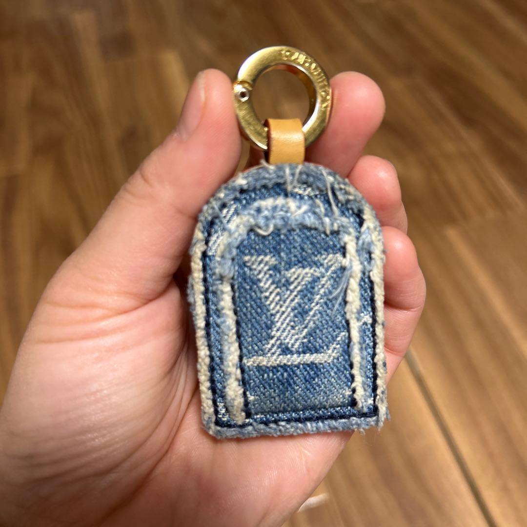LOUIS VUITTON デニムキーホルダー LOUIS VUITTON（ルイ・ヴィトン） 並行輸入 キーホルダー モノグラム