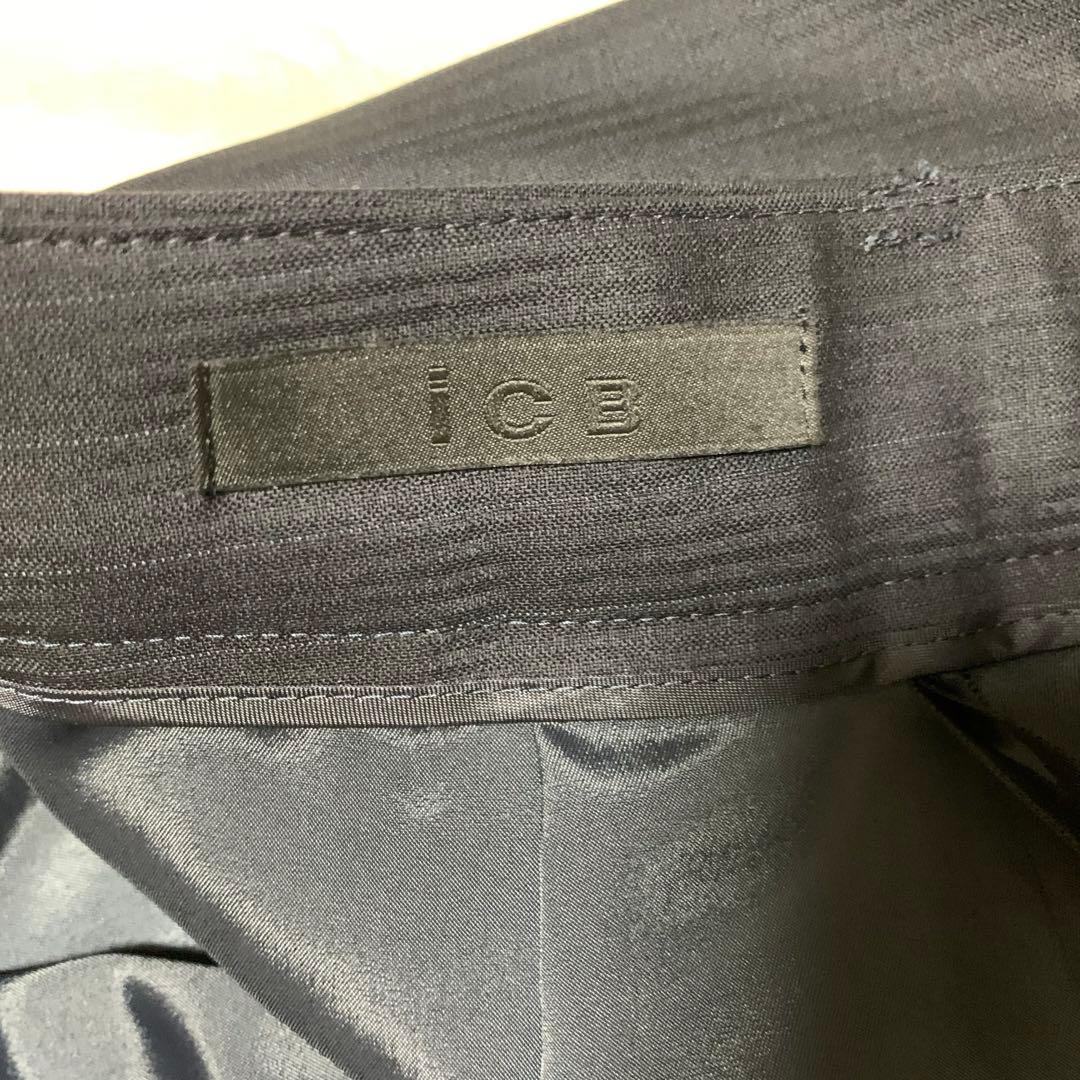 極美品【ICB】パンツスーツ セットアップ 大きいサイズ ストレッチ