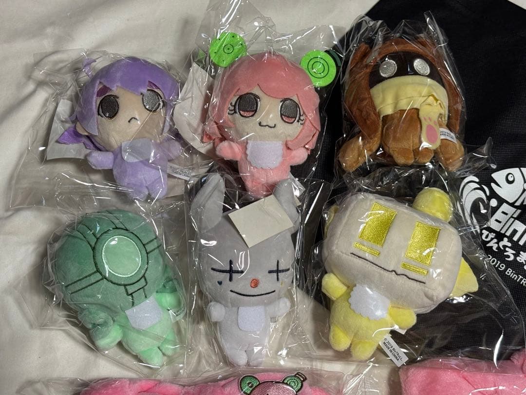 BinTRoLL べびぬいとろぉる ヘアバンド ぬいぐるみ ショップバッグ