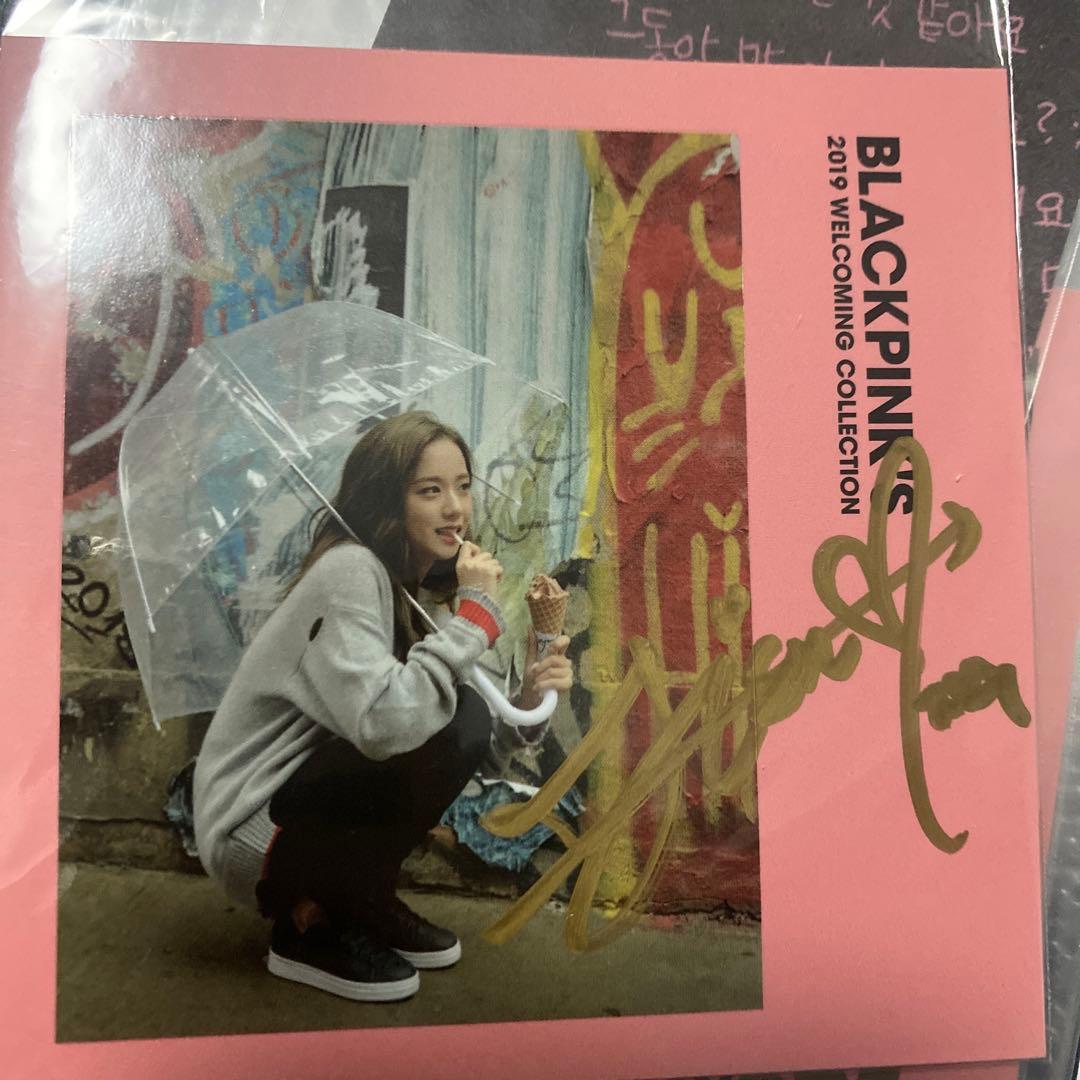 BLACKPINK 2019 WELCOMING COLLECTION サイン